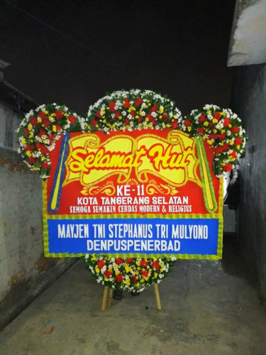 Bunga Papan Congratulation Gereja St. Theresia Balikpapan